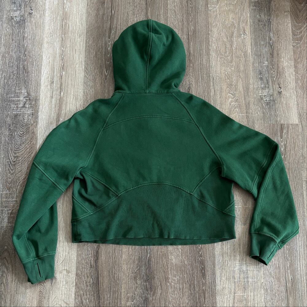 Lululemon Scuba Oversized Half-Zip Hoodie Everglade Green - Size: M/L - Picture 9 of 9